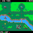 Animated image of targeting an enemy unit