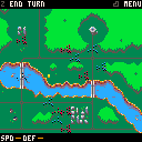 Animated image of the player combining two damaged units